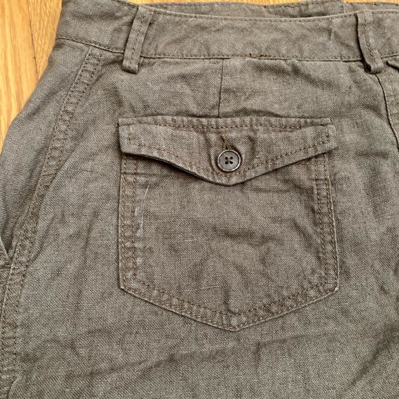 Brown L.L. Bean Linen Skirt ✨🌼✨🌼✨ - Picture 3 of 8